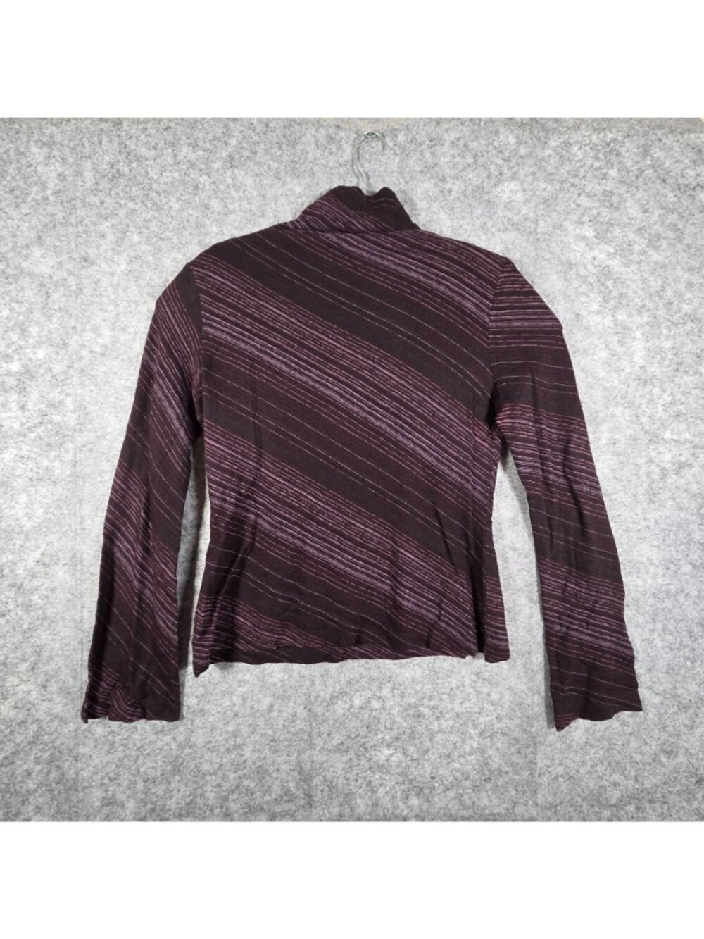Lida Baday Women's Long Sleeve Pullover Top Purple Size L - Picture 5 of 7
